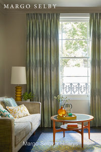 Margo Selby at Hillarys
An exclusive collection of Roman blinds and curtains from the renowned British textile artist and designer Margo Selby.