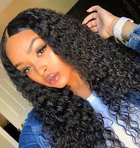 1.Material: 100% Human Hair 2.Cap Size: Medium Size (22''-22.5'') 3.Made Method:  lace around the perimeter with 4'' in the front &2'' in the back.  4.Can Be Permed/Colored: Yes 5.The color of Lace: Medium Brown