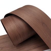 "✅Wood veneer is a thin layer of wood that is sliced or peeled from a log or timber. It is typically used to cover or overlay surfaces such as furniture, cabinets, doors, and paneling, providing a decorative and natural appearance. ✅The process of creating wood veneer involves carefully slicing or peeling a log into thin sheets, usually between 0.5mm to 6mm in thickness. The sheets are then applied to a substrate material, such as plywood or medium-density fiberboard (MDF), using adhesive or glue. ✅Wood veneer comes in a wide variety of species, including oak, maple, cherry, walnut, mahogany, and many others. Each species has its own distinctive color, grain pattern, and texture, which adds to the aesthetic appeal of the veneer. ✅There is a thin layer of non-woven fabric on the back of The