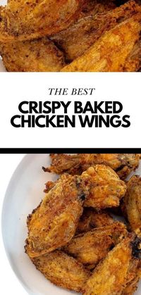 Learn How to Make Easy Crispy Oven Baked Chicken Wings! Yes, you can make CRISPY Baked Chicken Wings in the oven that are just as good as deep fried! I toss my wings in lots of spices and baking powder (my secret for super crispy wings!) Follow Chef Savvy for more Chicken Recipes and Spring Recipes!