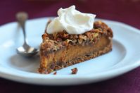 Pumpkin Pecan Streusel Torte - Once Upon a Chef