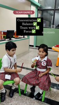 Fun Indoor Game for Kindergarten class | Raj Vedanta School