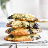 Blueberry Muffin Tops - Herbs & Flour