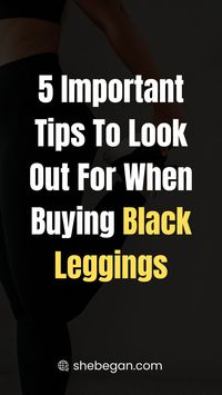 People mostly buy black leggings intending to wear them for a long time. But some leggings end up dashing this hope by bleeding. You can save yourself from this heartache by boycotting bleeding-prone leggings altogether. Here are a few tips to look out for when buying black leggings