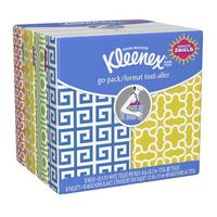 These tissues have softness, strength and absorbency for your everyday needs. Pack a Kleenex Pocket Pack wherever you go. 3-ply.