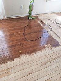 Have you ever considered refinishing your own hardwood floors? Follow along to hear about our experience with our latest DIY adventure and see how we saved money by doing this ourselves!