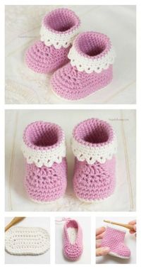 Knitting baby boots pattern crochet slippers 23+ ideas #boots #knitting #crochet #baby