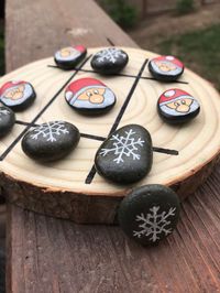 Kids Tic Tac Toe // Wood Tic Tac Toe // Cruise FE Idea // Merrytime Fish Extender // Travel Game // Toddler Stocking Stuffer