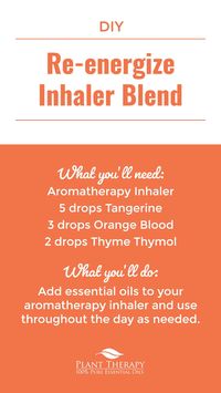 Re-energize Inhaler Blend DIY