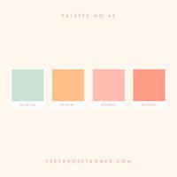 Uplifting Spring Colour Palettes