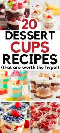 Short on time but still craving elegance? Look no further than this collection of 20 fancy mini desserts in a cup! Dessert cups ideas parties, mini desserts, desserts for a crowd, easy dessert cups, dessert cups recipes simple, chocolate dessert cups, dessert cups for party.