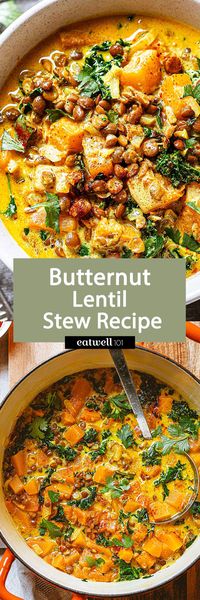 Butternut Lentil Stew Recipe – Butternut Squash Stew Recipe — Eatwell101