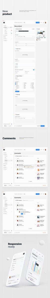 Core® – Dashboard Builder on Behance