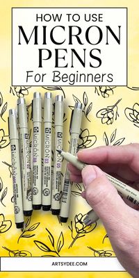 12 Essential Tips & Tricks for How to Use Micron Pens for Beginners! Learn essential techniques for using these versatile pens to create stunning line art, drawings, lettering, and more. From choosing the right nib size to mastering different strokes, this guide will help you unlock the full potential of Micron pens. #micronpens #micronpenart #drawingtips #lineart #arttutorial #penandink