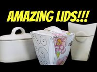 Hand Building Lids for Pottery - AMAZING LIDS WITH TEMPLATES!! - YouTube