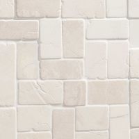 Shop Nature Antique Lovina White Pebble Honed Mosaic Tile | TileBar.com