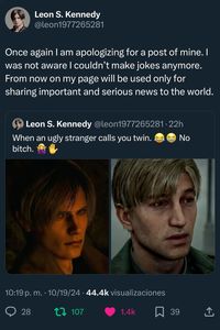 CRYINGGGG #leonkennedy