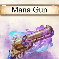 Manacite Press on Instagram: "Mana Gun(Wondrous Item, Rare) -  This wondrous gun fires off bullets of magical energy. Upon attuning to this gun, you gain proficiency with it and are able to access its additional charged shot abilities. When making an attack with this gun, you can choose to expend a number of charges from it to fire more powerful shots, doing 1d6 additional points of force damage per charge expended. You may expend a maximum number of charges up to your proficiency bonus. Depending on the number of charges expended, you can choose to forego dealing additional damage to instead choose one of the following attack options, detailed below:  - Burst Shot(3 charges): You can expend 3 charges from the gun to make your attack a focused burst shot. When done, 6 smaller bullets of ma