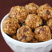 No-Bake "Energy Bites" ~~ these taste just like no-bake cookies, but are way healthier and easy!