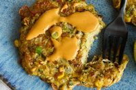 Baked Zucchini Corn Fritters