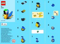 Promotional - Monthly Mini Build June 2015 Parrot [Lego 40131]