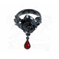 Bague Alchemy Gothic "Rose of Passion"