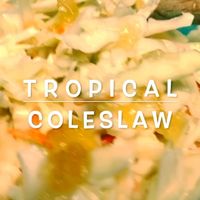 The best all-season, most addictive coleslaw you’ll ever try, is made with pineapple preserves. True fact!