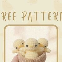 Purfect.crochet 🐾 on Instagram: "🐥 FREE Nesting chickies Pattern 🐥  This pattern is a collaboration by @purfect.crochet & @wee_crochet_creations 🙌 .  A big thank you for all of our testers for making this happen ❤️  (Go check out their amazing versions in the tester appreciation post!)   If you use this pattern to crochet your own nesting chickies and post on social media, please remember to tag us (on the picture, not only caption 😉)! We look forward to seeing your fabulous works! (We will repost it in our story 🤗  We will both have more cute patterns in the future, so stay tuned! 🤭  P.S. Feel free to ask if you have any questions about the pattern ☺️  ----------------------------------------------------------------------  Tags: #freepattern #freeamigurumipatterns #freecrochetpatte