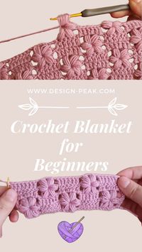 Easy Crochet Baby Blanket For Beginners | Design Peak | Bloglovin’