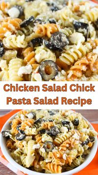 Elevate your summer meals with this delicious chicken pasta salad! Inspired by the Chicken Salad Chick pasta salad recipe, this creamy pasta salad combines colorful veggies and tender chicken for a refreshing dish. Perfect for cold pasta salad recipes, it makes an elegant appetizer or a main course. This easy pasta salad recipe is ideal for meal prep and salads for tailgating. Try this cold chicken pasta salad for a delightful twist on your usual pasta salads. Enjoy the best salad recipes with our simple and flavorful pasta salad ideas. #ChickenPastaSalad #SummerPastaSalad #EasyPastaSalad