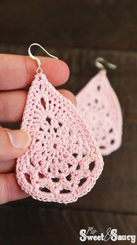 Free Elegant Crochet Earring Patterns - My Sweet and Saucy