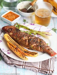 Caribbean Grilled Whole Red Snapper - Immaculate Bites