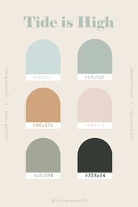 Color Palette Library — Tofu & Pizza Rolls