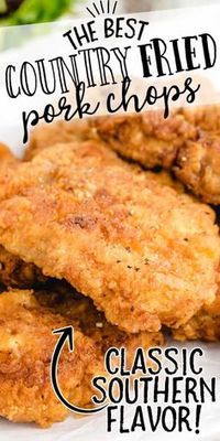 Southern-fried flavor packed into quick and delicious fried pork chops with tasty seasonings and simple ingredients, you can make a hearty meal in a hurry!