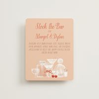 Mon Cheri Bridal Shower Insert Cards by Jenna Holcomb | Minted