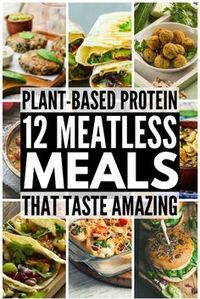 Looking for easy plant based recipes that will actually make you feel full? Whether you’re looking for breakfast, lunch, or dinner ideas, meatless meals have never tasted better with these plant based proteins. Perfect for beginners, these whole food recipes are great for diabetics, vegans…and even for kids! Eating healthy has never tasted so good.