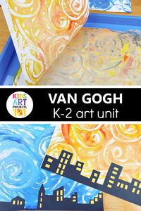 Van Gogh Starry Night Art Project for Kids