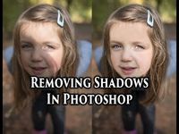 How to remove shadows on face in lightroom - YouTube