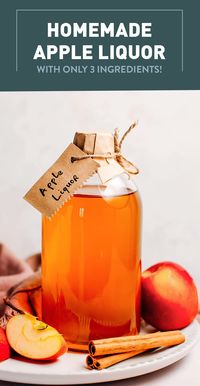 Homemade Apple Liquor - Full of Plants