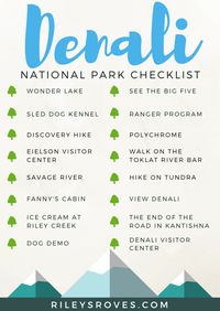 Visiting Denali National Park can pose a lot of challenges. Let me do the hard work for you. Here's everything you need to know, including a free checklist.