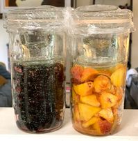 Find out how to make lacto-fermented fruit, a secret ingredient used by the world's top restaurants and chefs. Plus, get our lacto peach with basil & honey recipe! #lactofermentation #lactofermentedfruit #probiotics #tyrantfarms