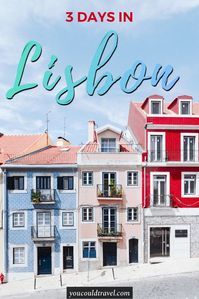 3 days in Lisbon (plus bonus guide to Sintra) - Wondering how to spend 3 days in Lisbon? Quaint streets and colourful buildings, lovely weather, a relaxing riverside and amazingly good food, Lisbon has it all. It comes as no surprise that we embarked on a quick city break to check out Portugal’s star attraction. #lisbon #city #tourist #attractions #thingstodo #guide #itinerary #portugal