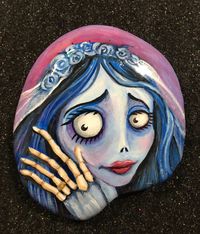 Hand painted rock.