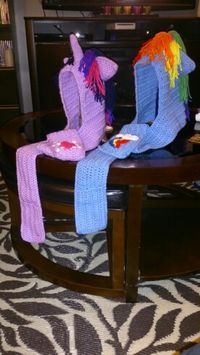 Twilight sparkle and rainbow dash inspired