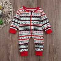 Baby Christmas pajama with lovely holiday print