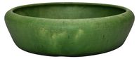 Cambridge Pottery Matte Green Large Arts and Crafts Bowl