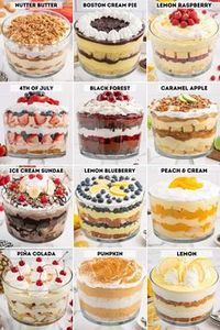 Check out our collection of delicious trifle recipes! From classic berry swirls to decadent chocolate creations, find the perfect recipe to wow your guests. Easy layering and endless flavor options make trifles a guaranteed crowd-pleaser. #trifle #trifles #layereddessert #nobake