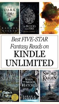 You'll never run out of novels ot read on KU, but which ones are best? If you’re a total book dragon looking for five-star fantasy books on Kindle, don’t miss this guide to the best fantasy books to read on Kindle Unlimited. From epic adventures to enchanting fantasy romance books, these Kindle Unlimited books will captivate your imagination. #fantasybookstoread #kindleunlimited