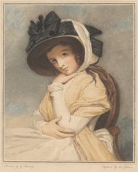 John Jones, ca. 1745–1797, British, Emma, 1785, Stipple engraving, printed in colors, Yale Center for British Art, Paul Mellon Collection