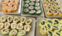 Rotolini di frittata in mille modi, ricetta facile per creare un buffet o gli stuzzichini per un aperitivo. Ecco le mie...